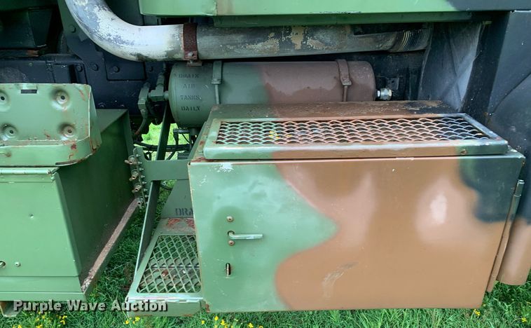 image for item LH9757 1983 Am General M923  flatbed truck