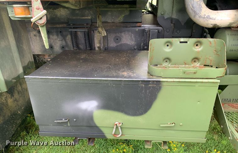 image for item LH9757 1983 Am General M923  flatbed truck