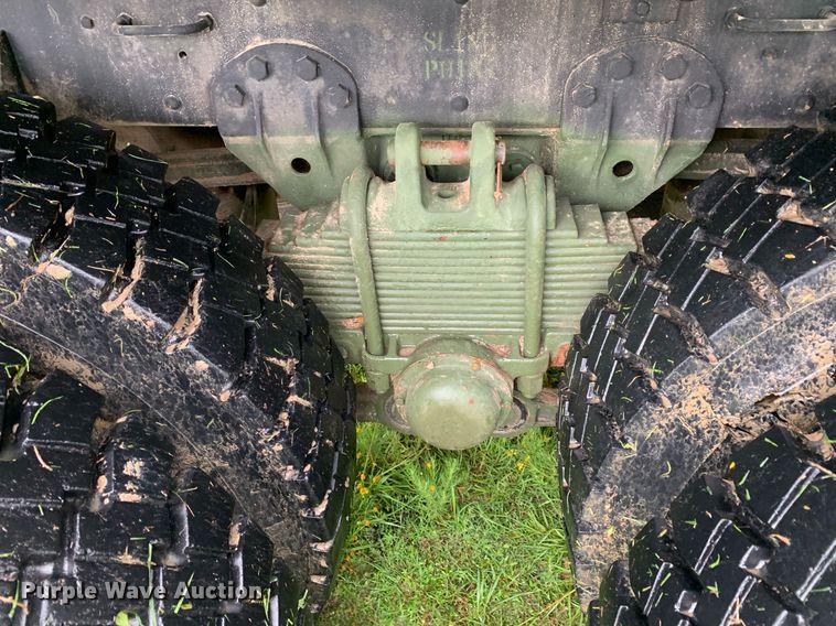 image for item LH9757 1983 Am General M923  flatbed truck