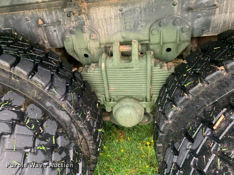 image for item LH9757 1983 Am General M923  flatbed truck