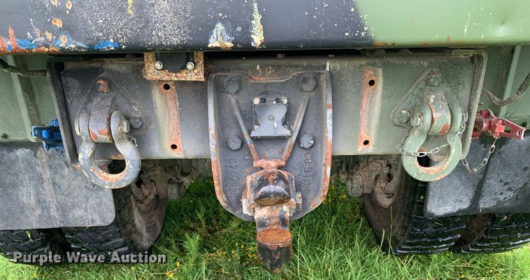 image for item LH9757 1983 Am General M923  flatbed truck