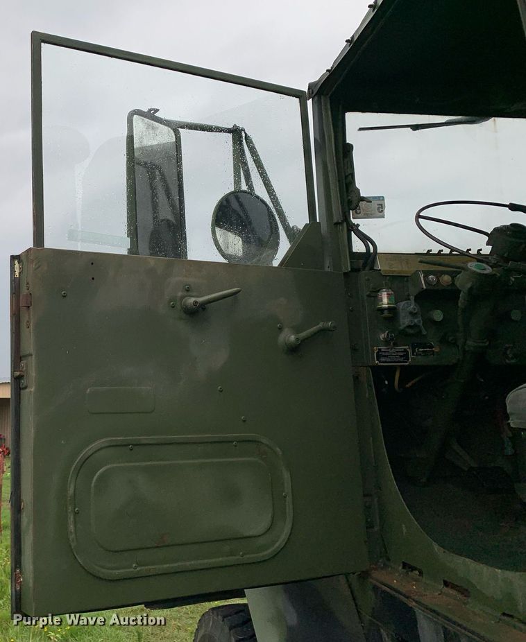 image for item LH9757 1983 Am General M923  flatbed truck