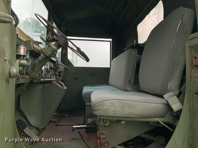 image for item LH9757 1983 Am General M923  flatbed truck