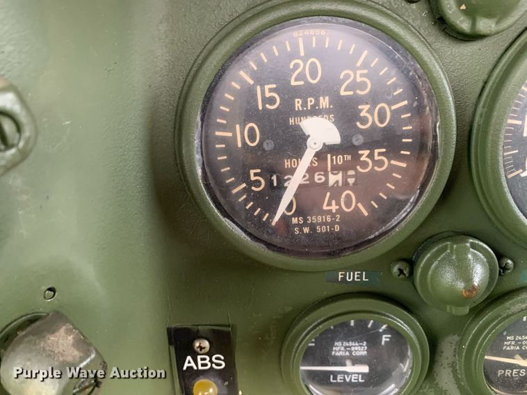 image for item LH9757 1983 Am General M923  flatbed truck