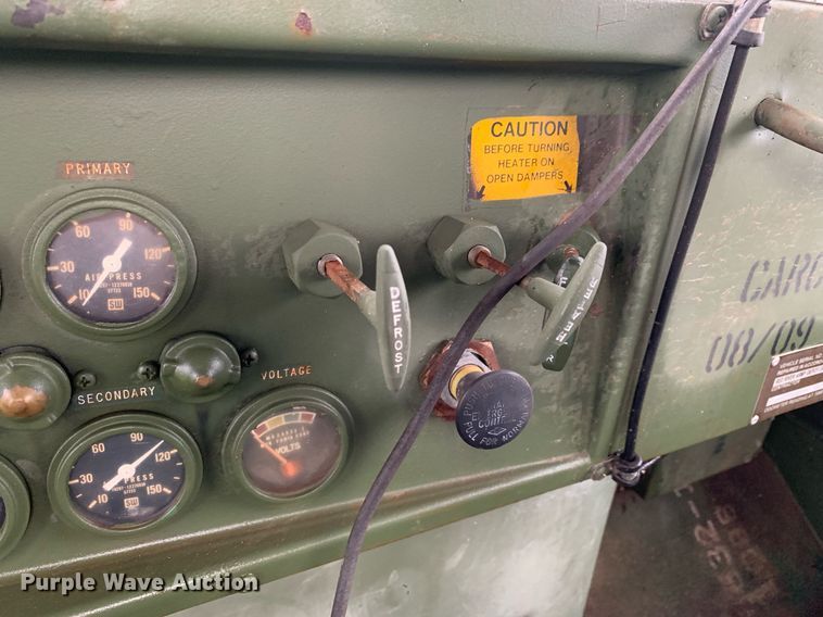 image for item LH9757 1983 Am General M923  flatbed truck