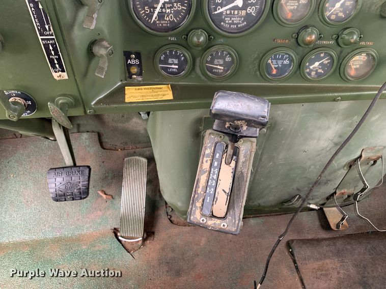 image for item LH9757 1983 Am General M923  flatbed truck