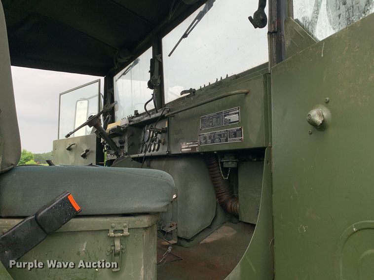 image for item LH9757 1983 Am General M923  flatbed truck