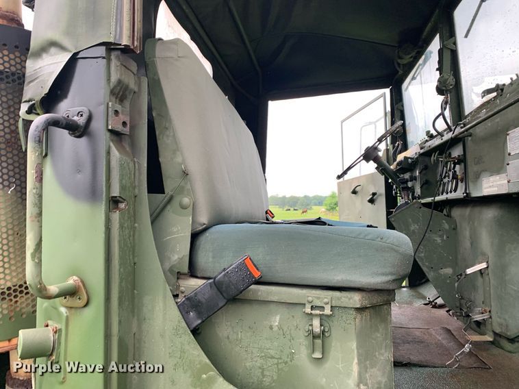 image for item LH9757 1983 Am General M923  flatbed truck