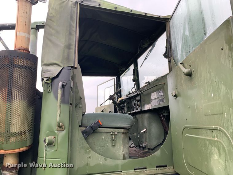 image for item LH9757 1983 Am General M923  flatbed truck