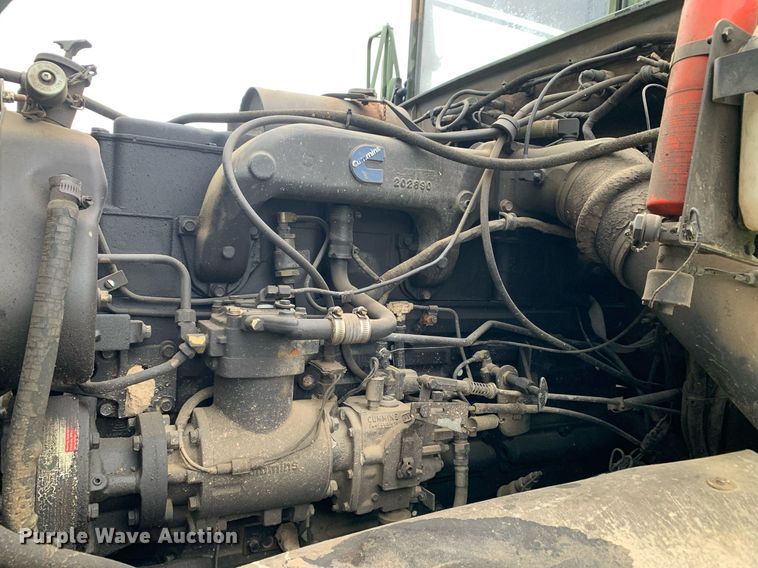 image for item LH9757 1983 Am General M923  flatbed truck