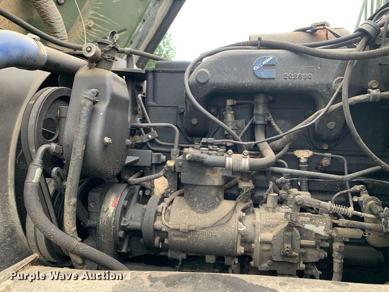 image for item LH9757 1983 Am General M923  flatbed truck