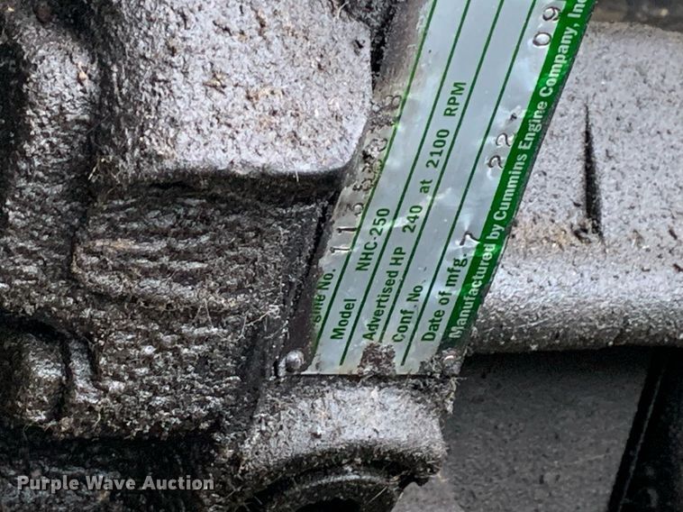 image for item LH9757 1983 Am General M923  flatbed truck