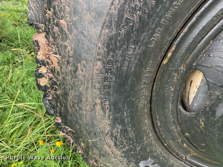 image for item LH9757 1983 Am General M923  flatbed truck