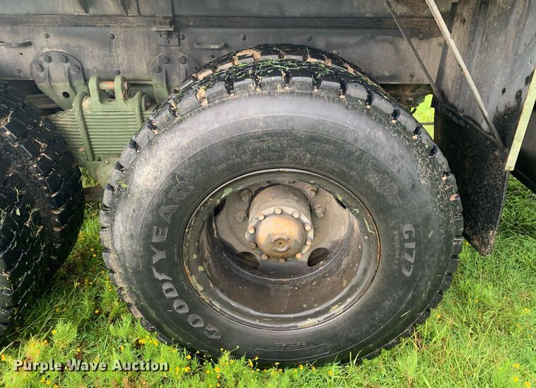 image for item LH9757 1983 Am General M923  flatbed truck