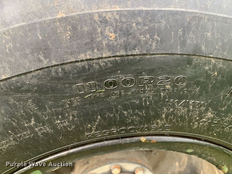 image for item LH9757 1983 Am General M923  flatbed truck