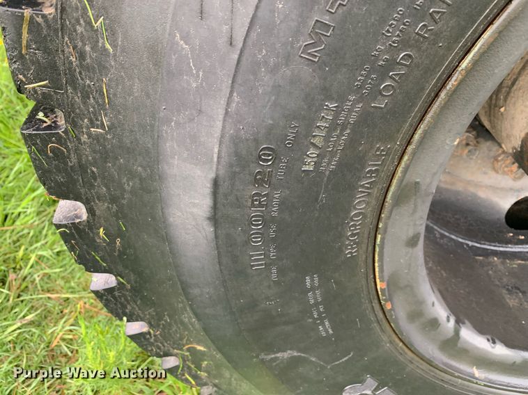 image for item LH9757 1983 Am General M923  flatbed truck