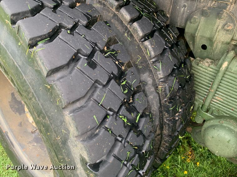 image for item LH9757 1983 Am General M923  flatbed truck