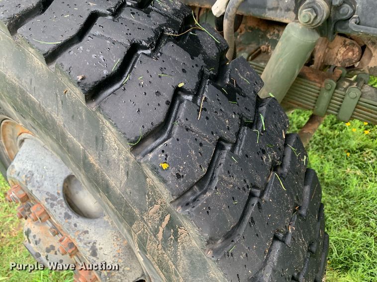 image for item LH9757 1983 Am General M923  flatbed truck