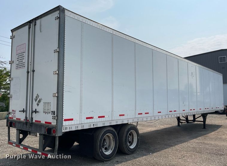 image for item LJ9704 2013 Wabash  dry van trailer