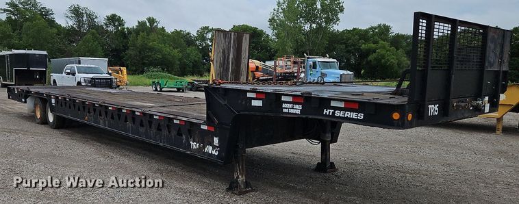image for item LM9055 2007 Trail King TK70HT-482  drop deck equipment trailer