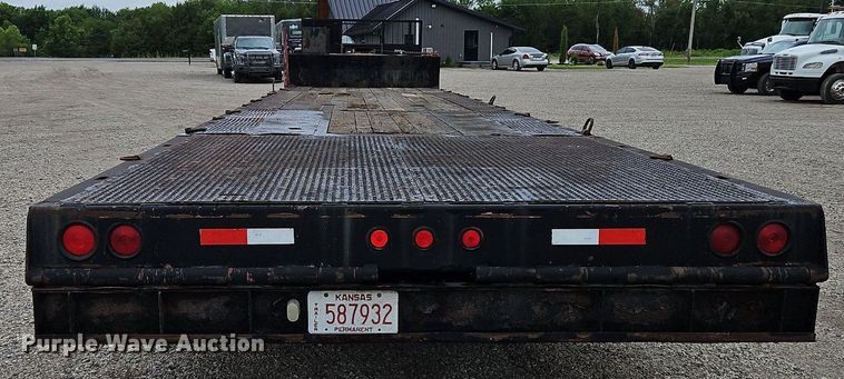 image for item LM9055 2007 Trail King TK70HT-482  drop deck equipment trailer