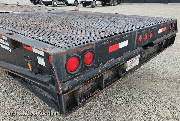 image for item LM9055 2007 Trail King TK70HT-482  drop deck equipment trailer