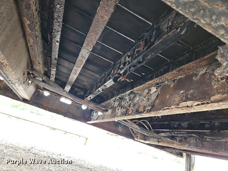 image for item LM9055 2007 Trail King TK70HT-482  drop deck equipment trailer