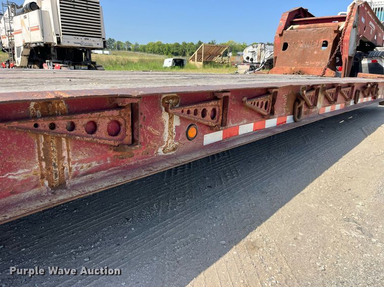 image for item MG9404 1994 Dynaweld  lowboy equipment trailer
