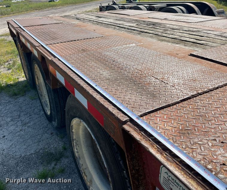 image for item MG9404 1994 Dynaweld  lowboy equipment trailer