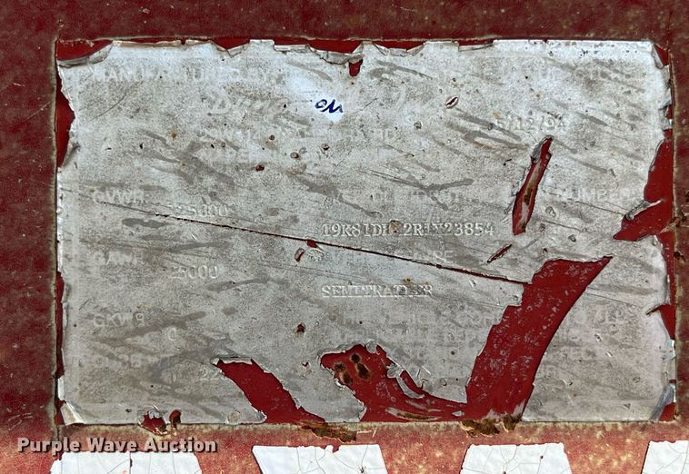 image for item MG9404 1994 Dynaweld  lowboy equipment trailer