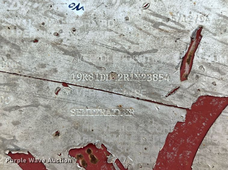 image for item MG9404 1994 Dynaweld  lowboy equipment trailer