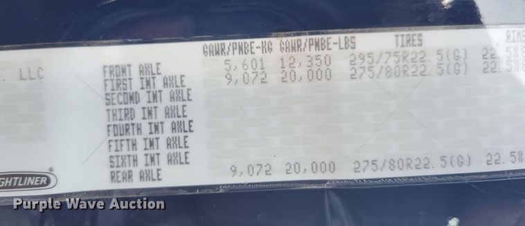 image for item MO9671 2015 Freightliner Cascadia 113  semi truck