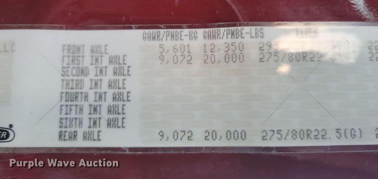 image for item MO9675 2015 Freightliner Cascadia 113  semi truck