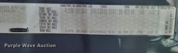 image for item MO9680 2015 Freightliner Cascadia 113  semi truck