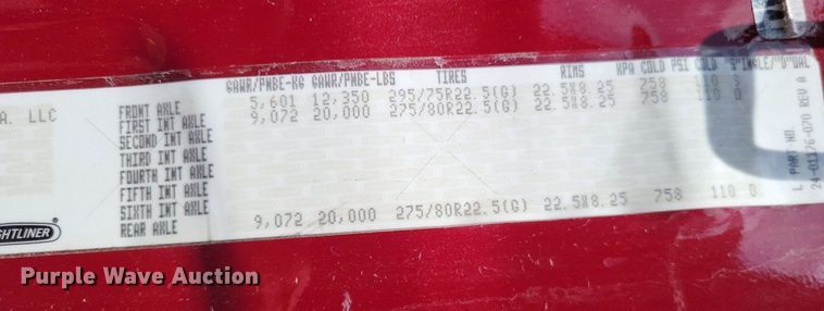 image for item MO9683 2015 Freightliner Cascadia 113  semi truck