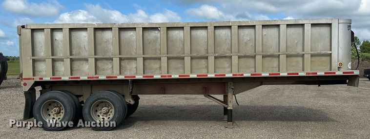 image for item MQ9298 1986 Dorsey  end dump trailer