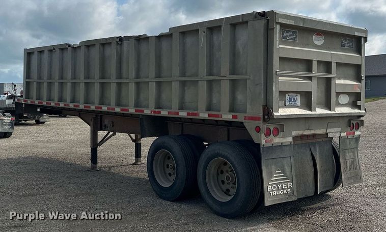 image for item MQ9298 1986 Dorsey  end dump trailer