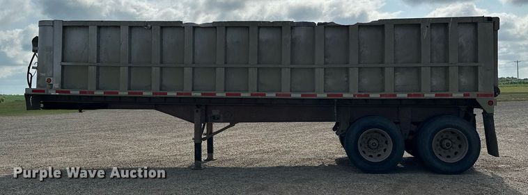 image for item MQ9298 1986 Dorsey  end dump trailer