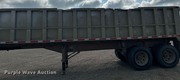 image for item MQ9298 1986 Dorsey  end dump trailer