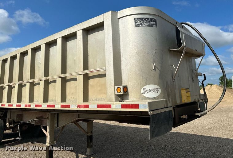 image for item MQ9298 1986 Dorsey  end dump trailer