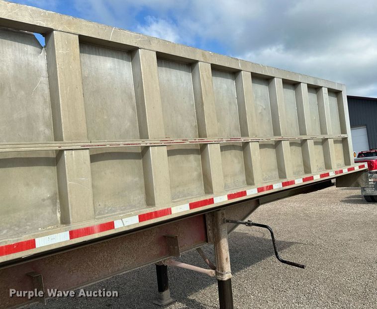image for item MQ9298 1986 Dorsey  end dump trailer