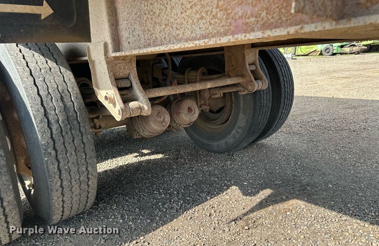 image for item MQ9298 1986 Dorsey  end dump trailer