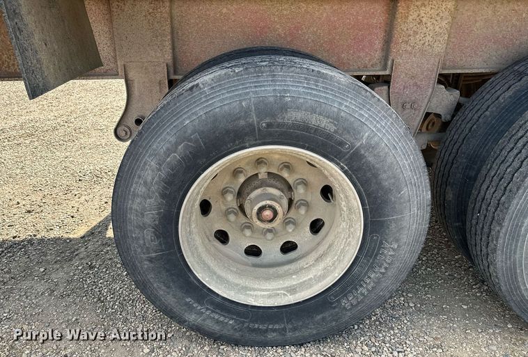 image for item MQ9298 1986 Dorsey  end dump trailer