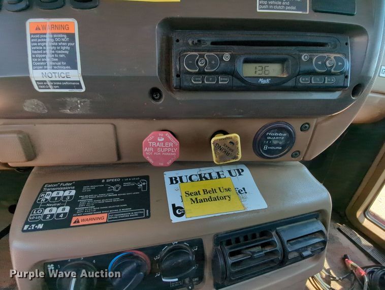 image for item MY9812 2007 Mack CV713  crane truck