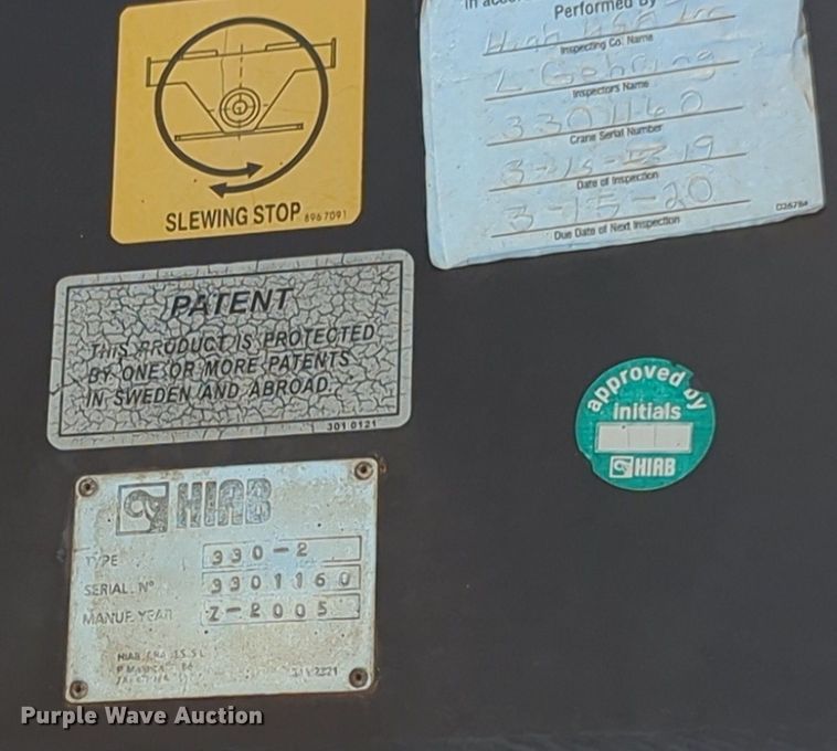 image for item MY9813 2006 Kenworth T800  crane truck