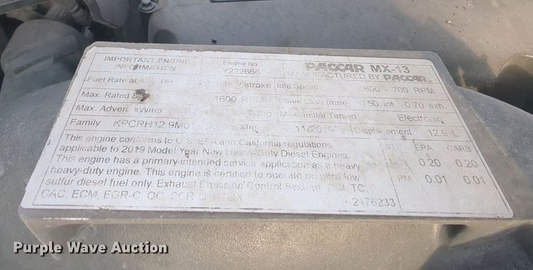 image for item MY9816 2020 Kenworth T680  semi truck