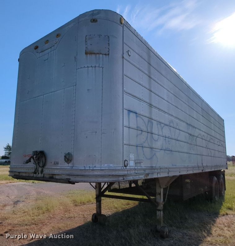 image for item MY9874 1951 Trail Mobile  dry van trailer