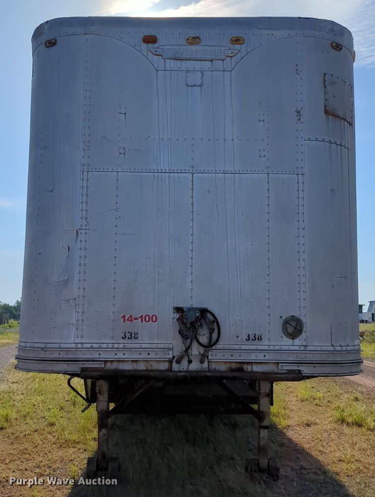 image for item MY9874 1951 Trail Mobile  dry van trailer