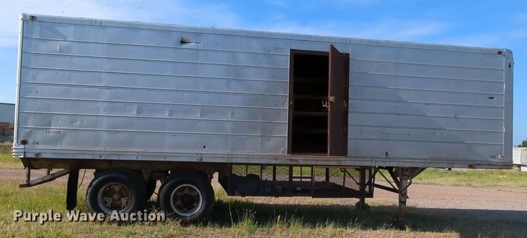 image for item MY9874 1951 Trail Mobile  dry van trailer