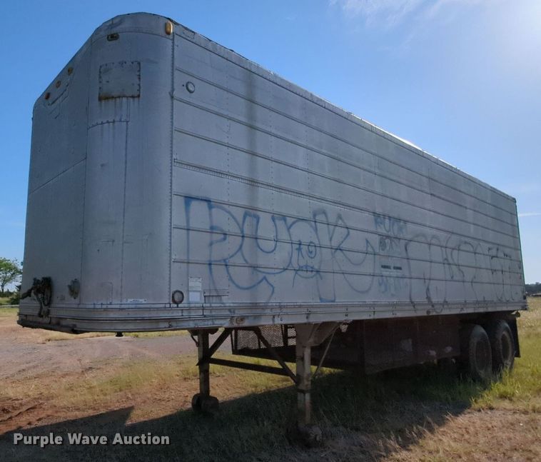 image for item MY9874 1951 Trail Mobile  dry van trailer